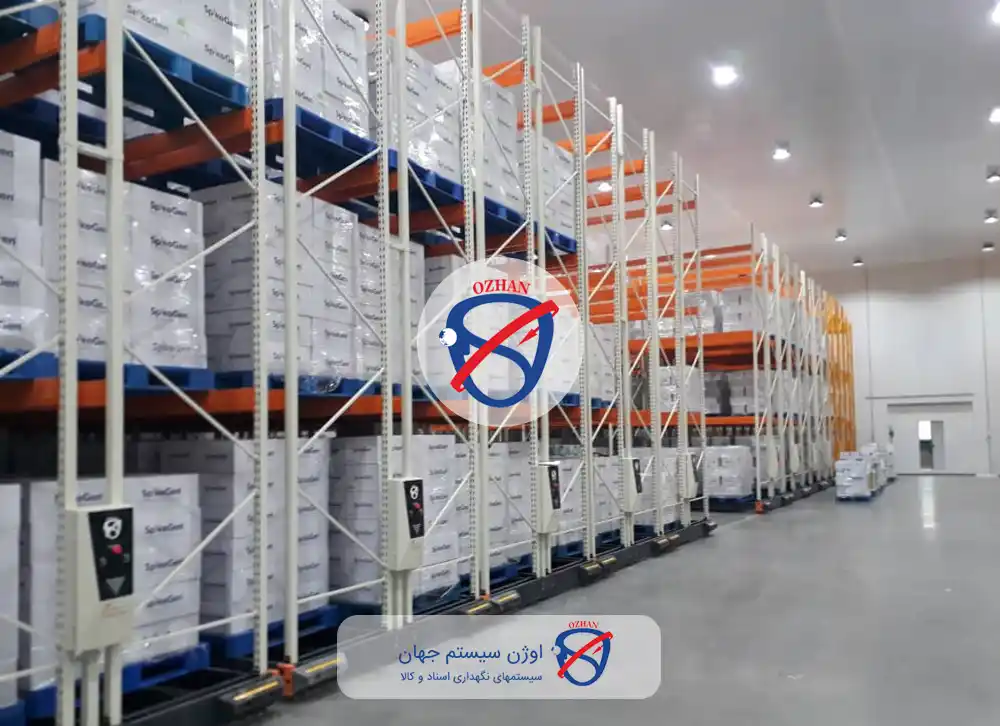 قفسه برای کارخانه های بزرگ